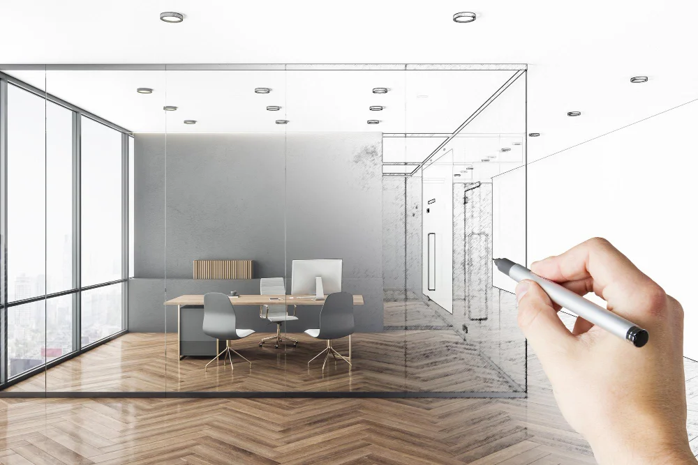 projeto de escritório residencial de luxo