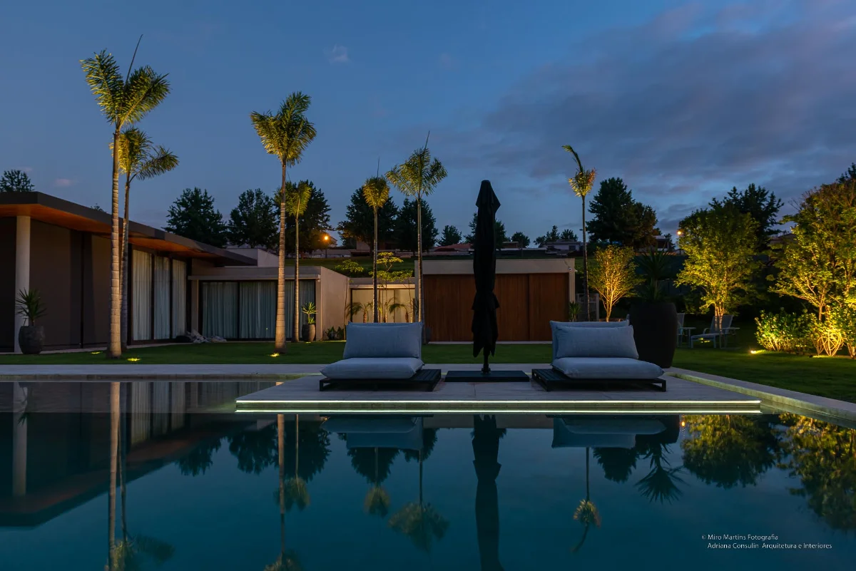 Arquitetura mansão de Luxo