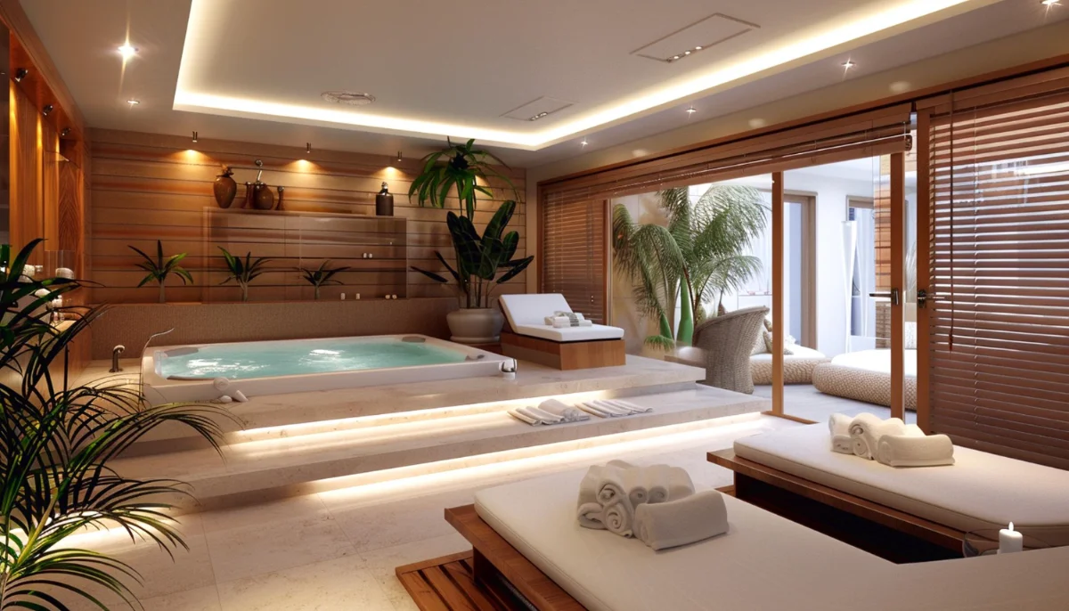 spa luxo residência