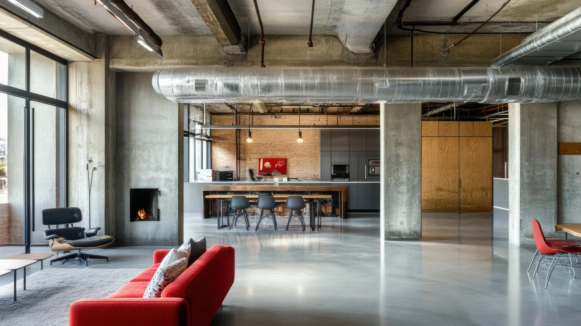 Escritório residencial industrial