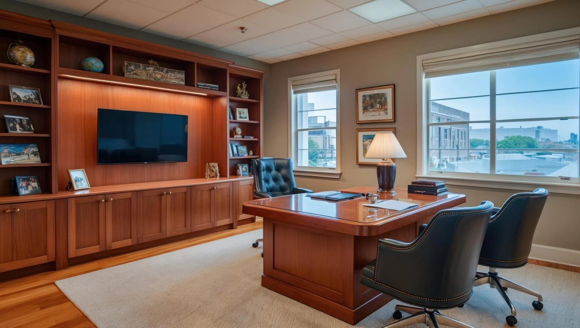 Escritório residencial tradicional