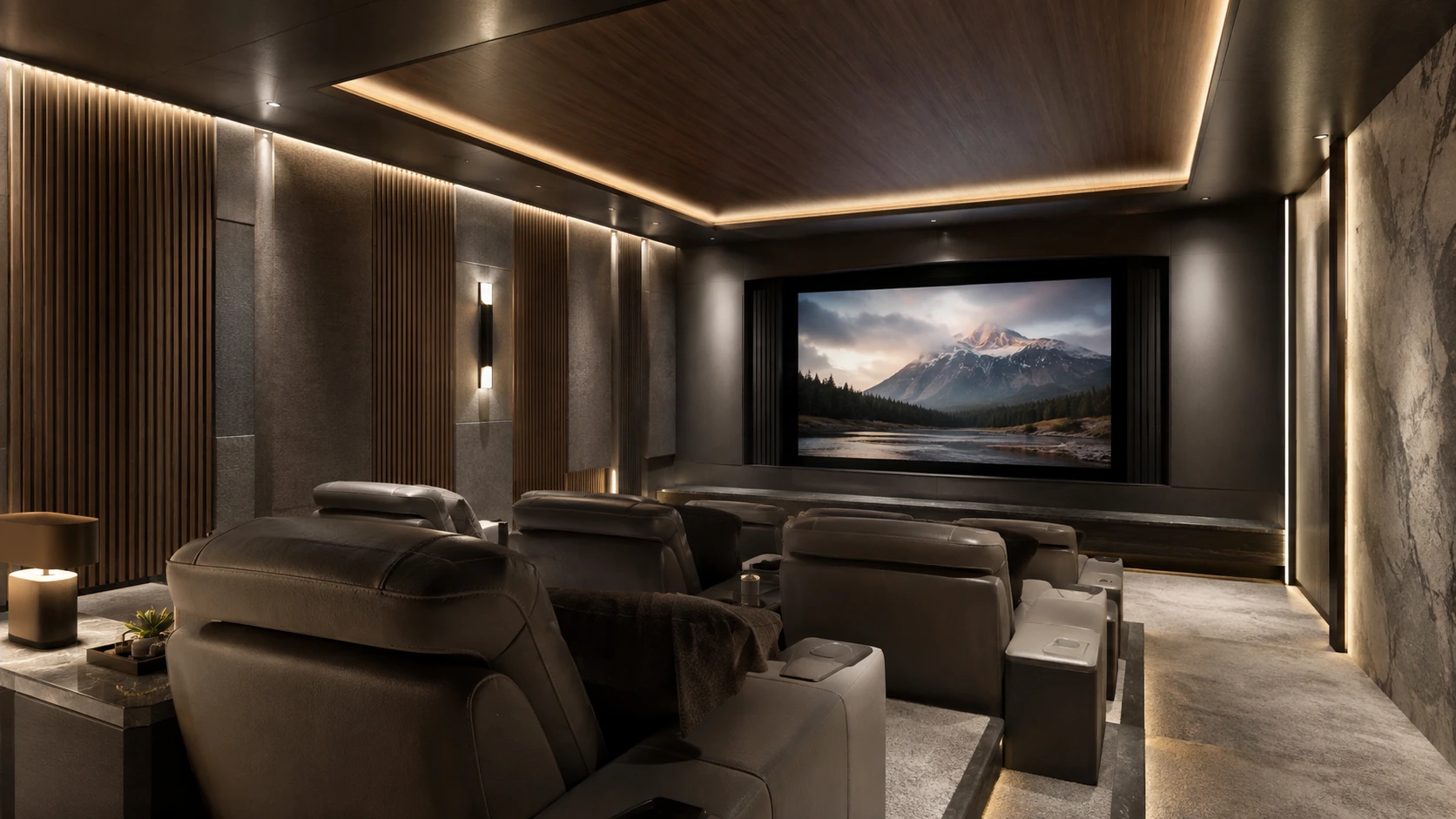 Home theater de luxo: como projetar sua sala de cinema