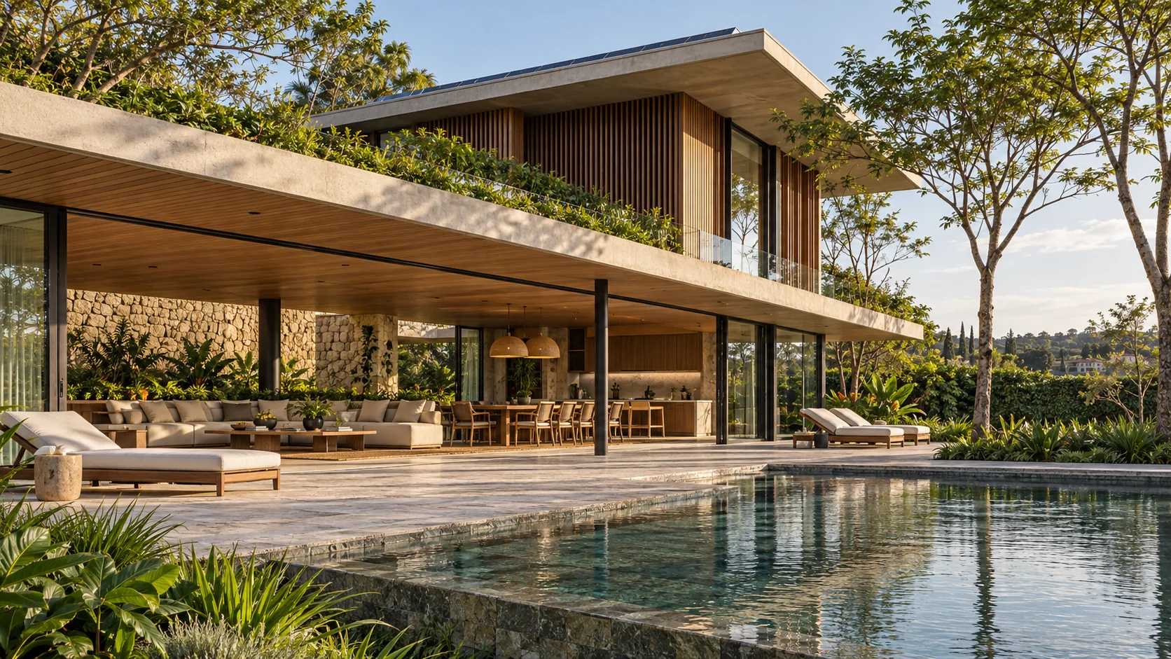 Casa sustentável de alto padrão Mansões Santo Antônio Adriana Consulin